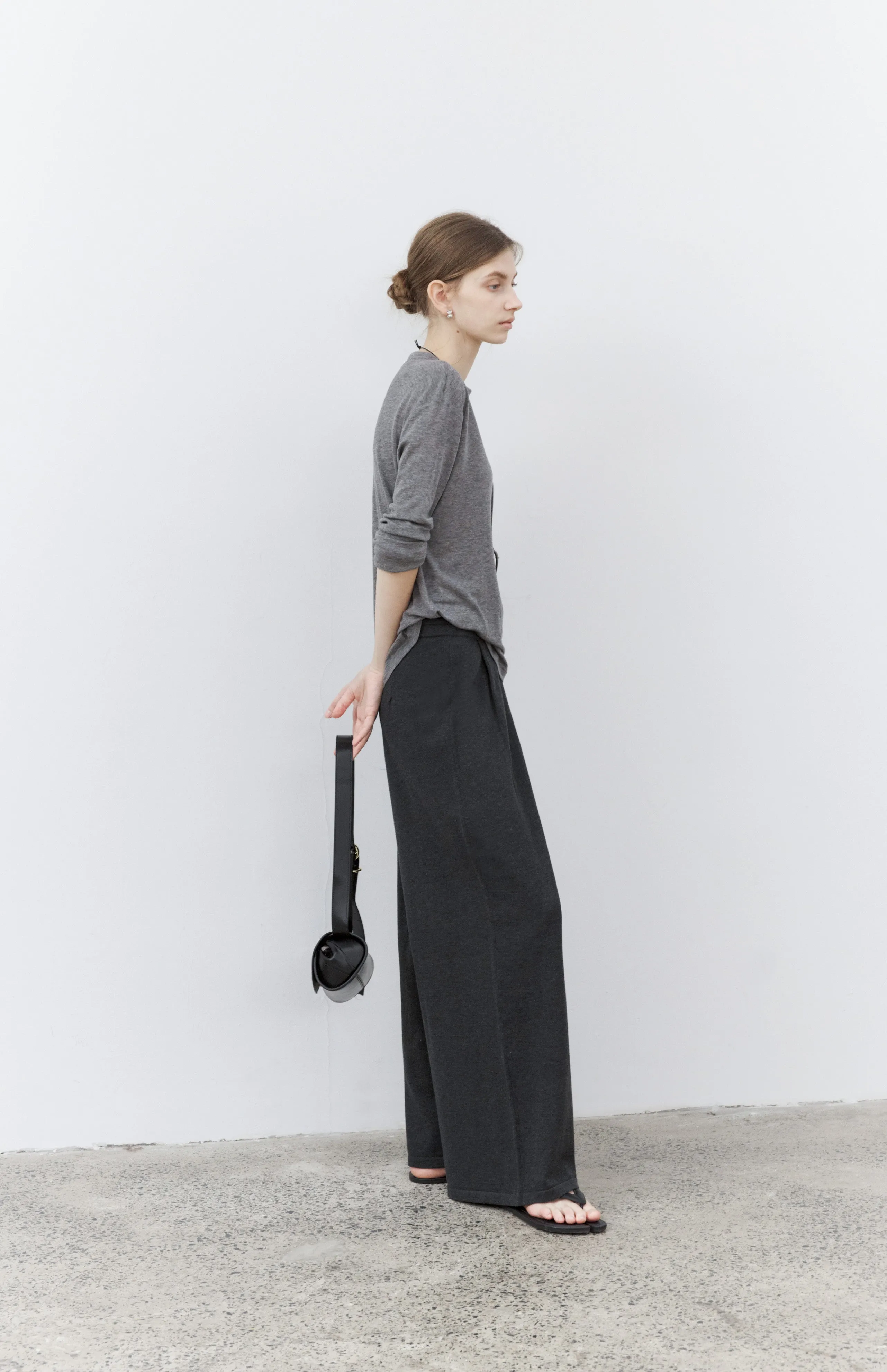 AIRY DRAPE WIDE PANTS / エアリードレープワイドパンツ