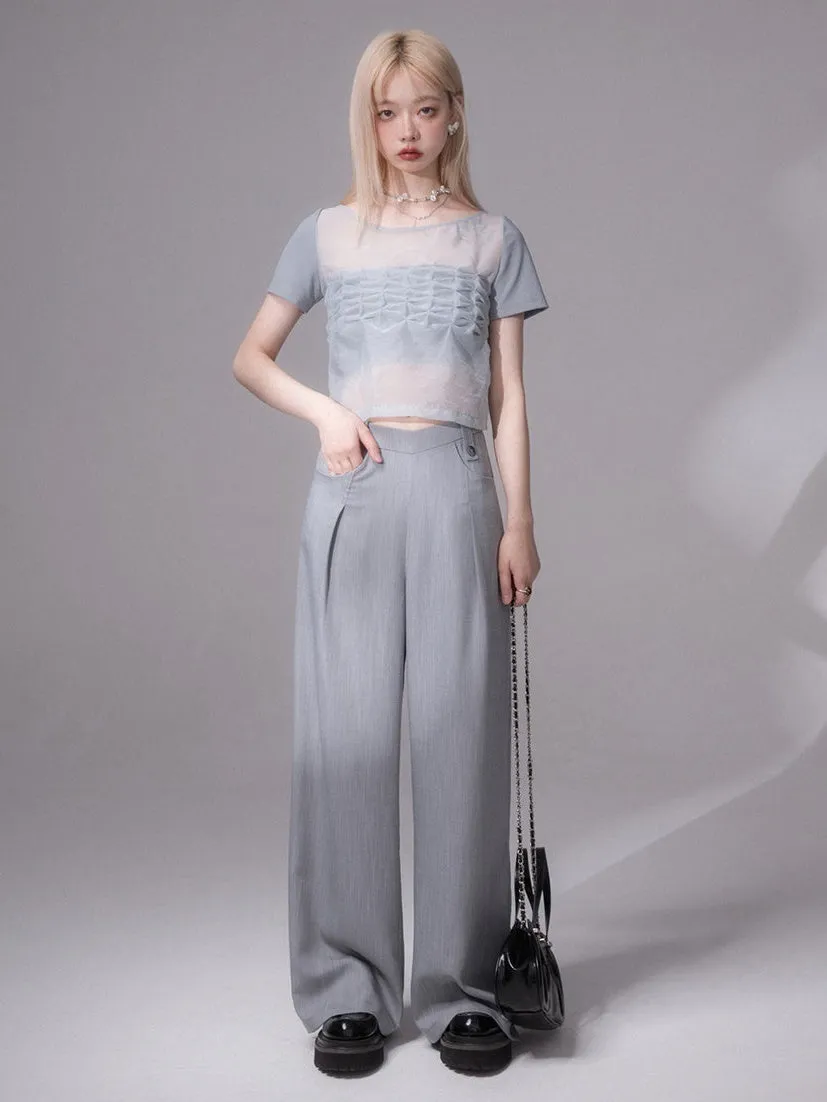 Airy Wide-leg Pants