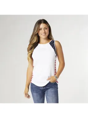 Americana Ribbed Tank