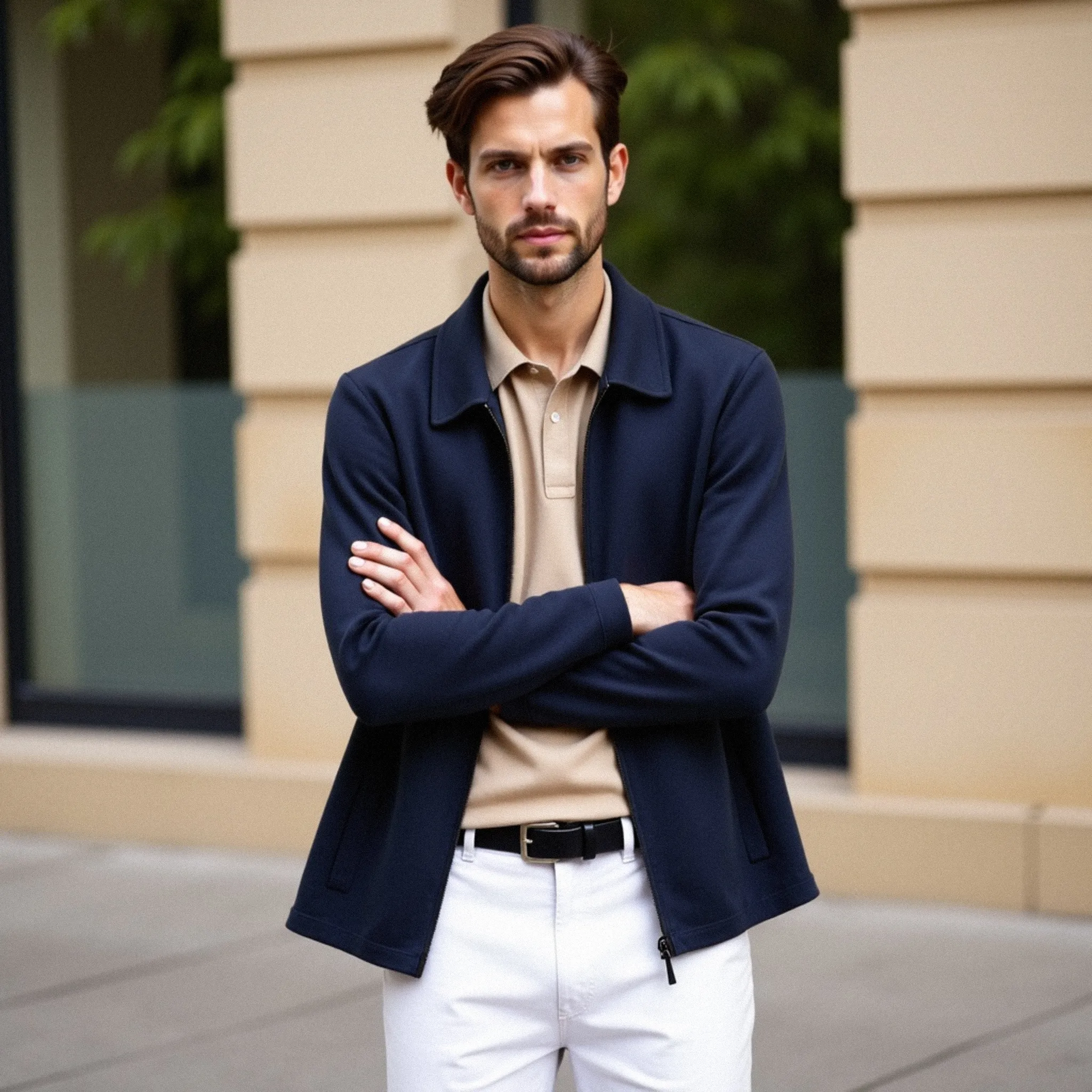 Ancien | Elegant Men's Soft Cashmere Cardigan