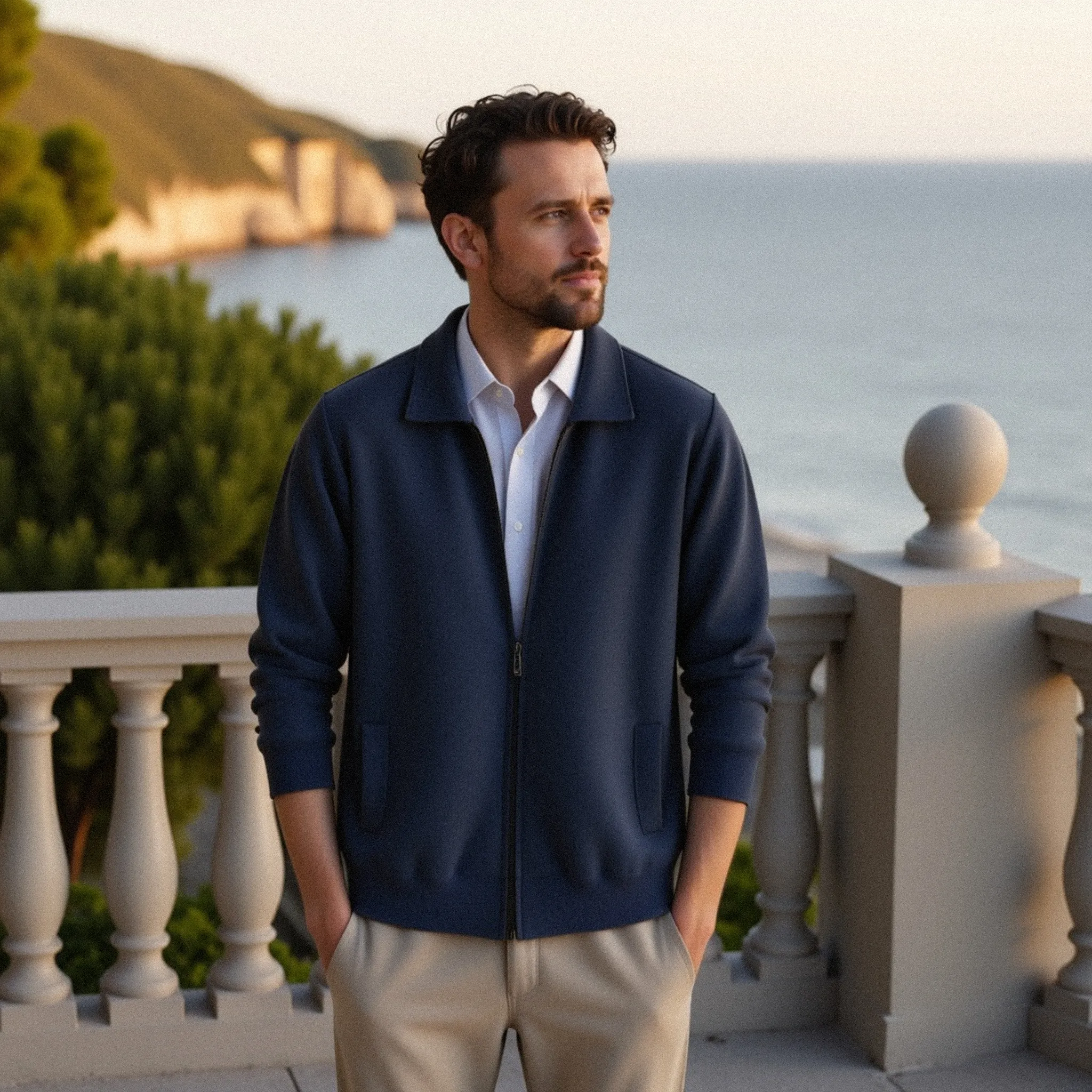 Ancien | Elegant Men's Soft Cashmere Cardigan