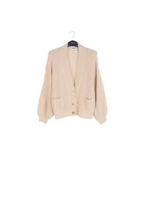 Beige super soft cardigan