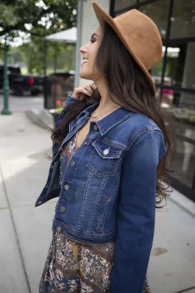 Cassidy Dark Wash Denim Jean Jacket