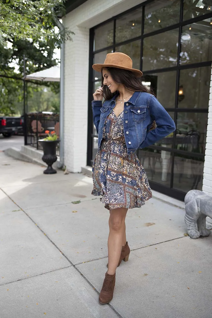 Cassidy Dark Wash Denim Jean Jacket