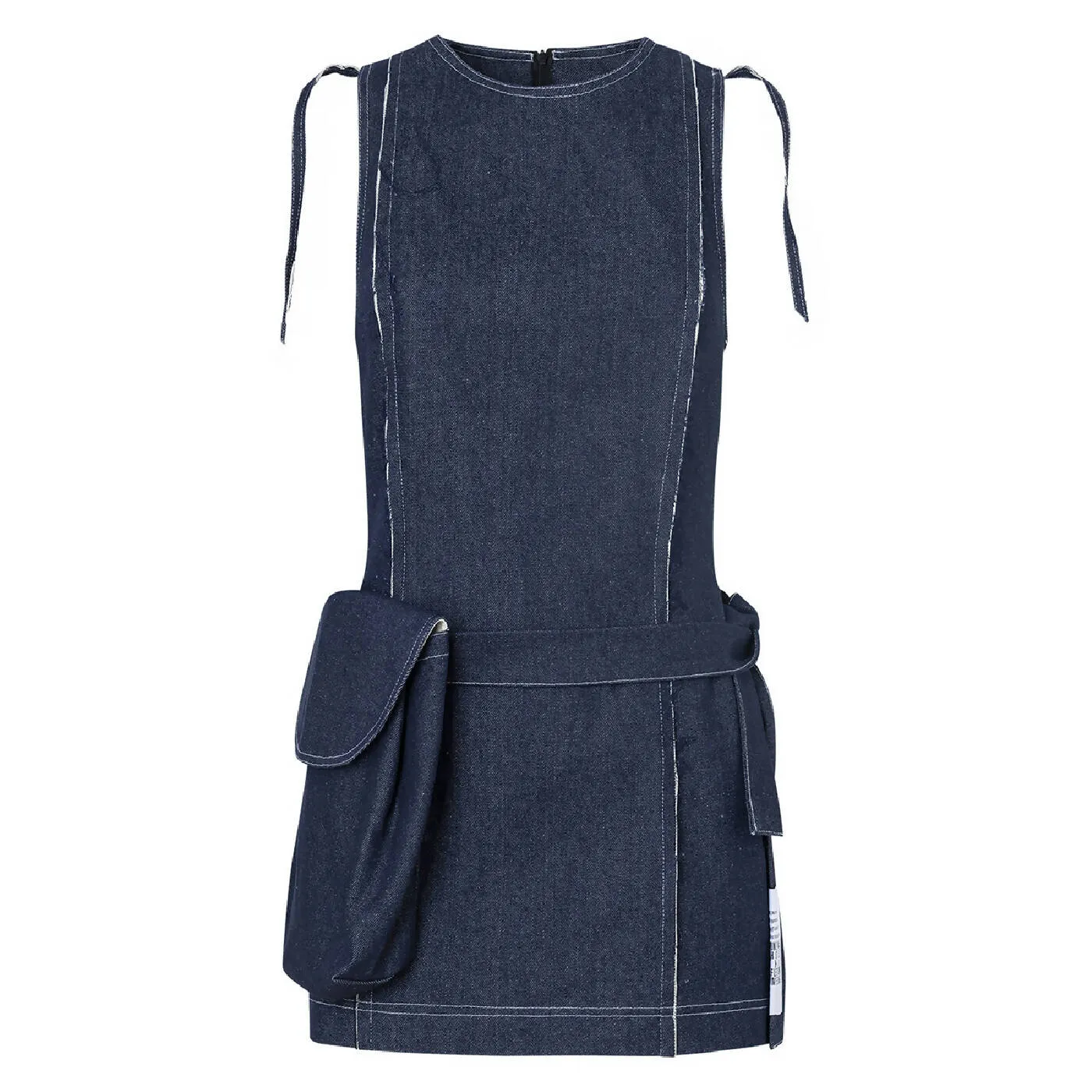 DENIM MINI DRESS