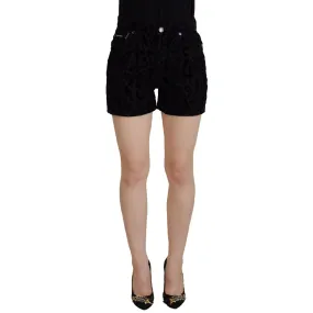 Dolce & Gabbana Chic Mid Waist Hot Pants Shorts