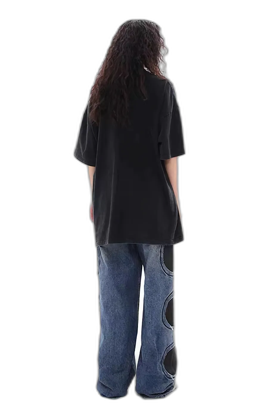 'Dreamscape' Graphic Print Cotton T-Shirt