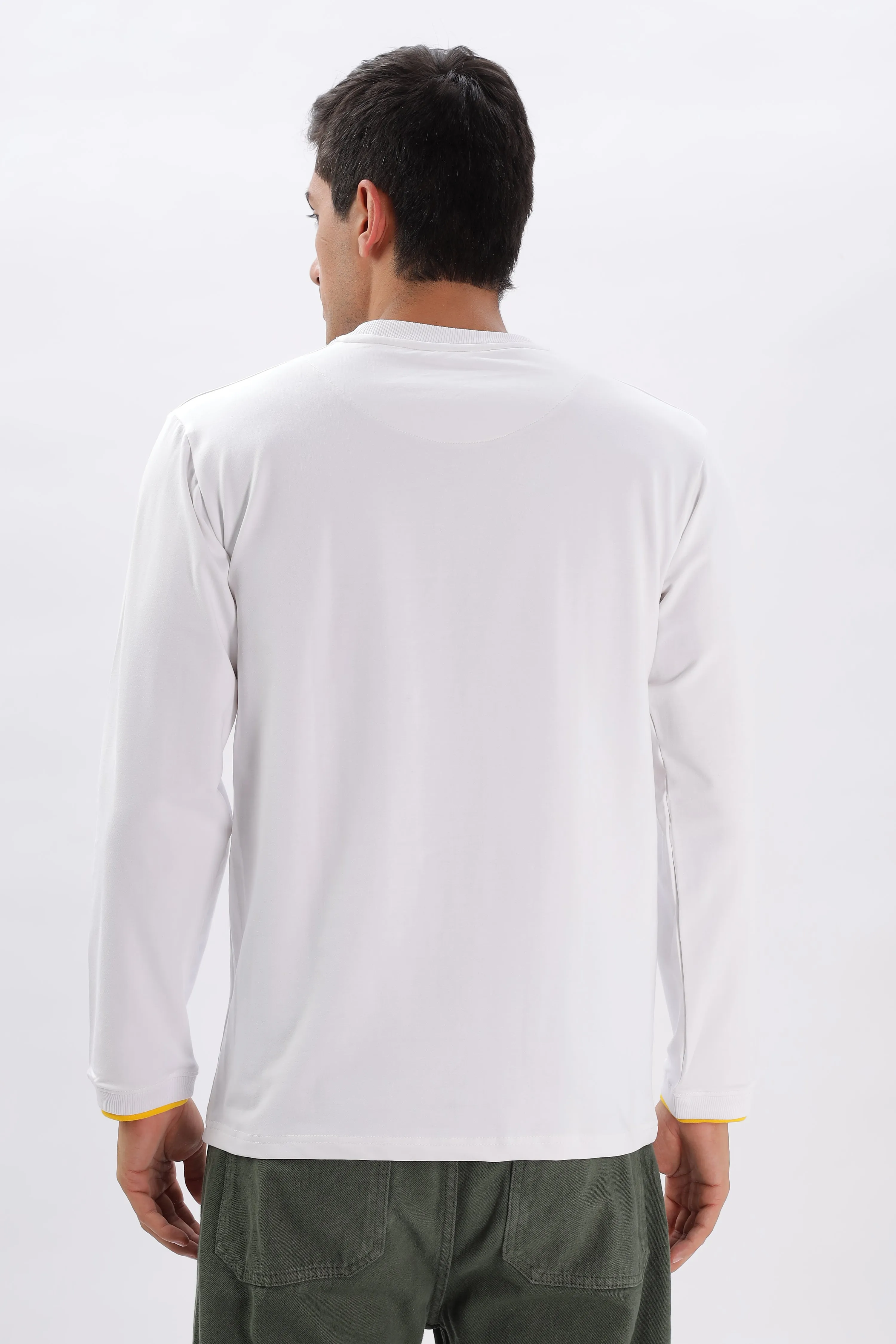 Endless Pursuit Tee: White