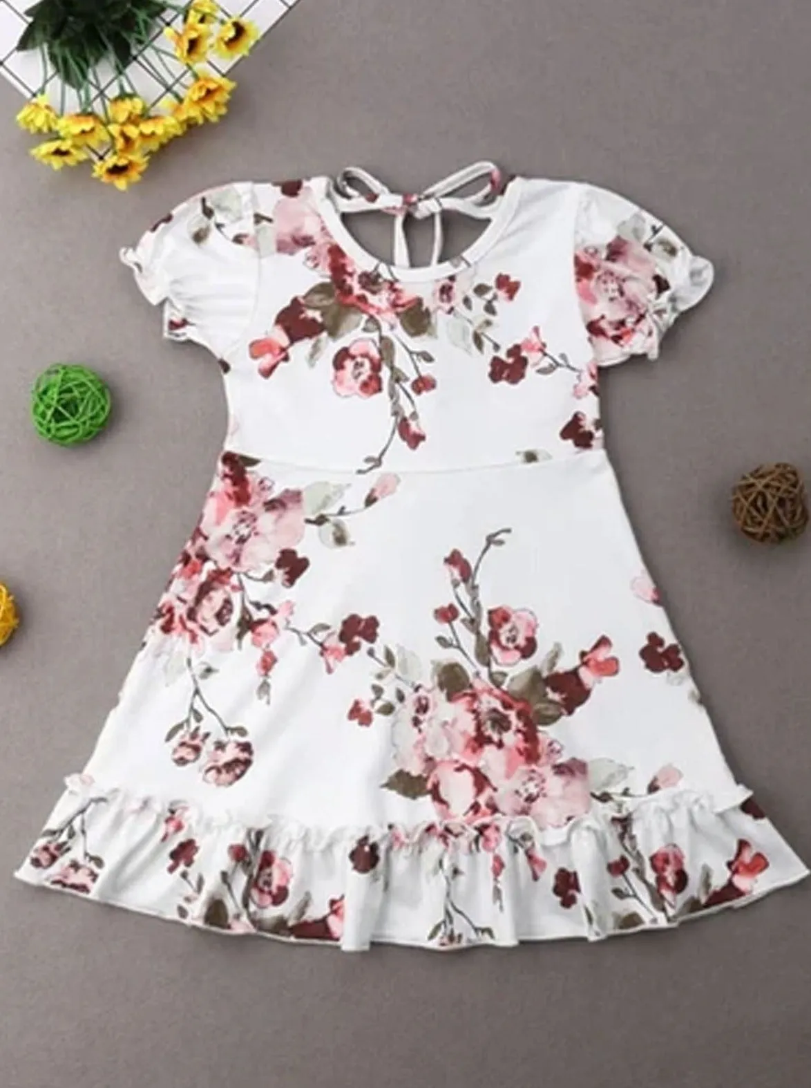 Growing On Me Boho Ruffle Dress
