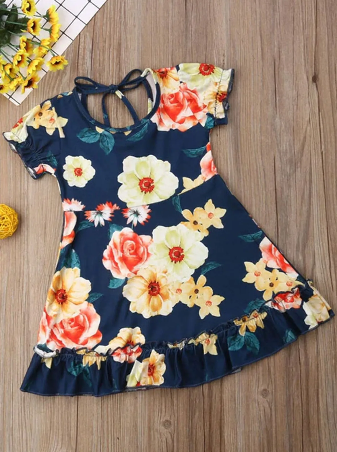 Growing On Me Boho Ruffle Dress