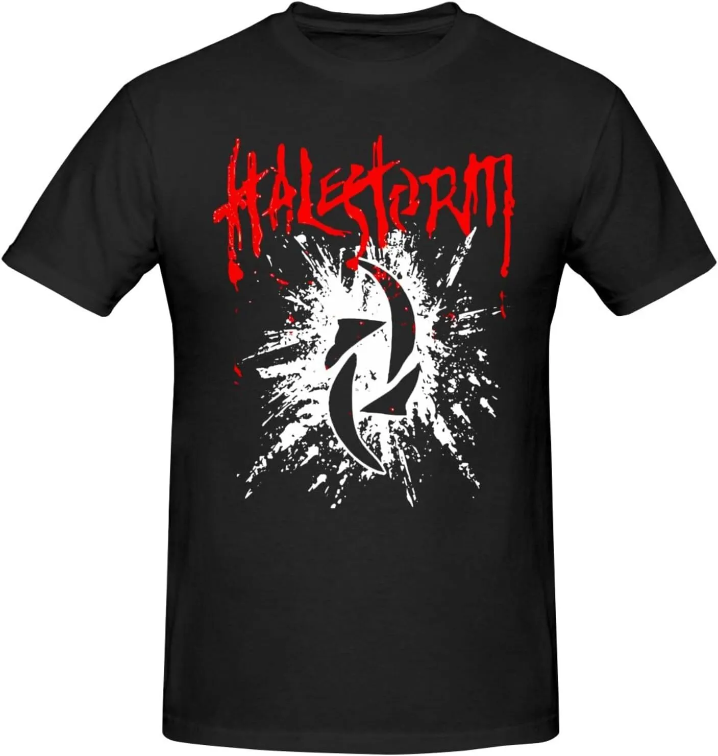 Halestorms T Shirt Men's Cotton Breathable Short Sleeve O-Neck Shirts