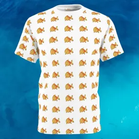 Happy Goldfish All-Over Print T-Shirt