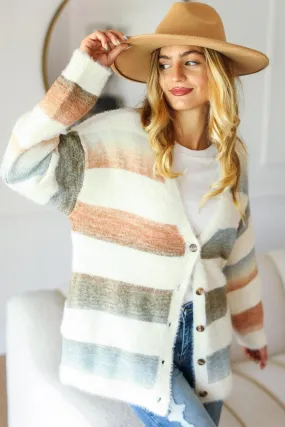 Haptics Soft Fuzzy Sweater Cardigan