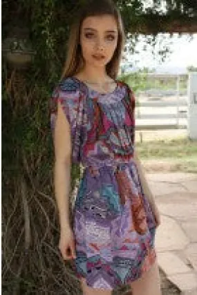 JILL - AZTEC PRINT DRESS