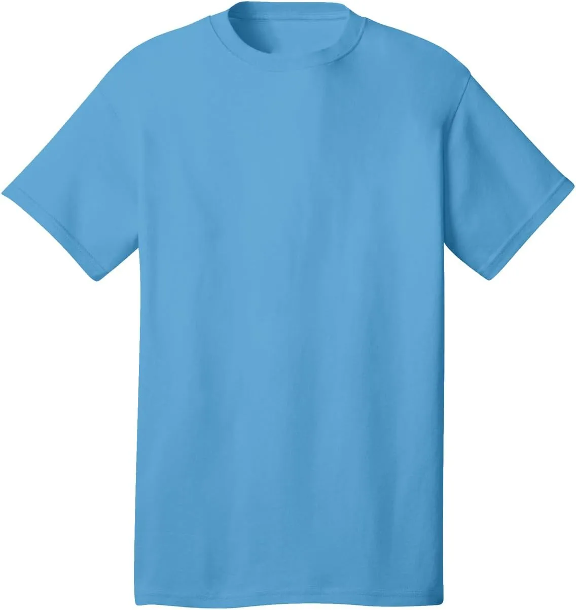 JustBlanks Mens 100% Cotton T-Shirt for Men Short Sleeves Men's t-Shirt Crew T-Shirt Crewneck Tee