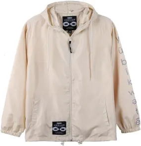 Lightweight Men's Windbreaker - Breathable Hooded Jacket for Outdoors & Commutes