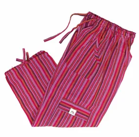(Medium) Pinkish Purplish Orangey Lounge Pants 0008