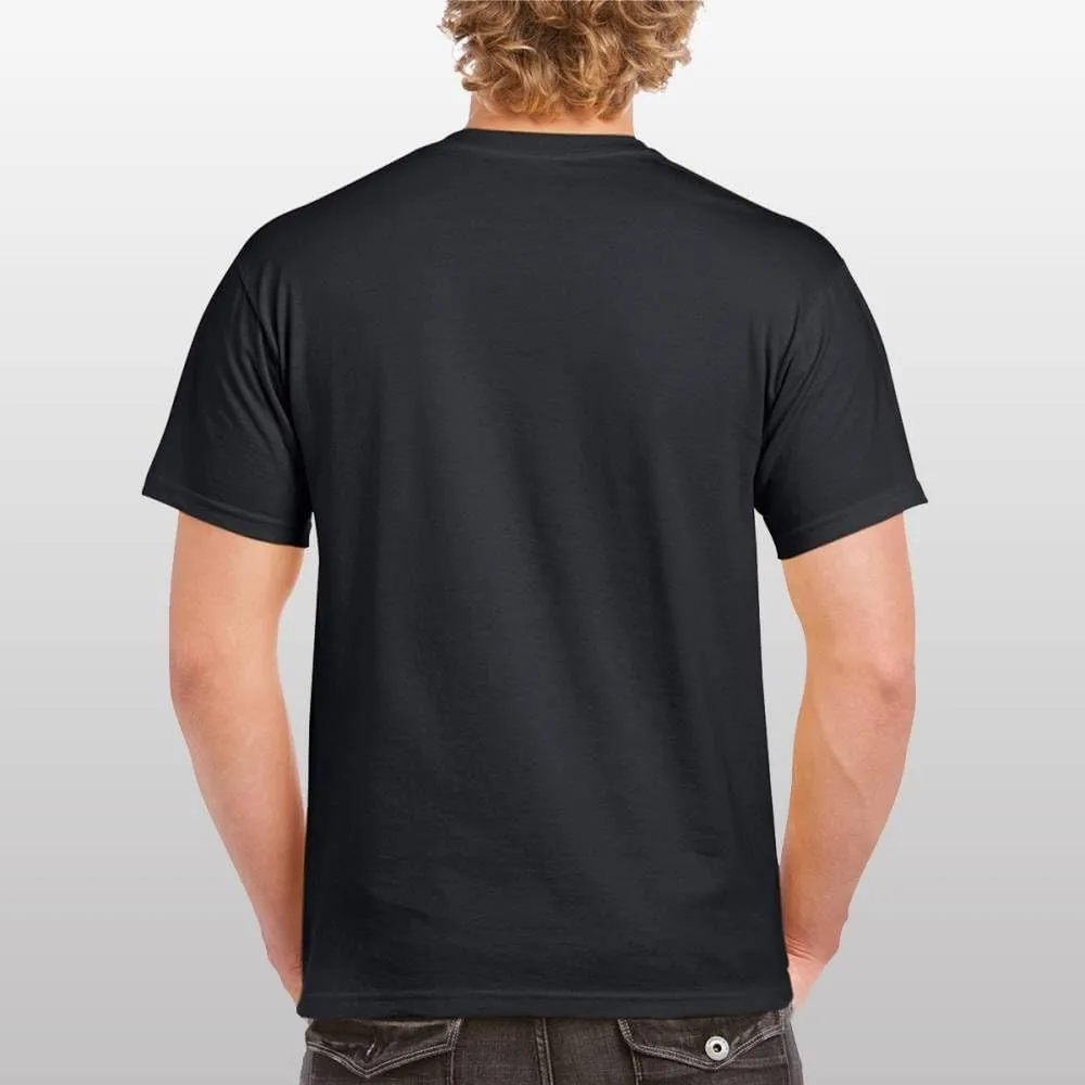 Men's T-Shirt for Snap-On Red T-Shirt Unisex Tee Black