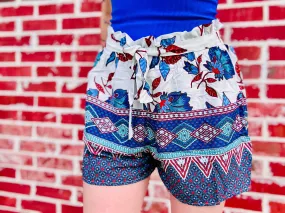 Navy Isn't She Lovely Shorts