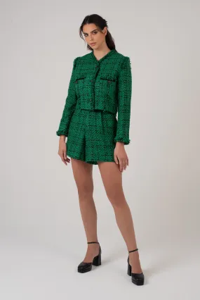 Parisian Chic Green - Shorts