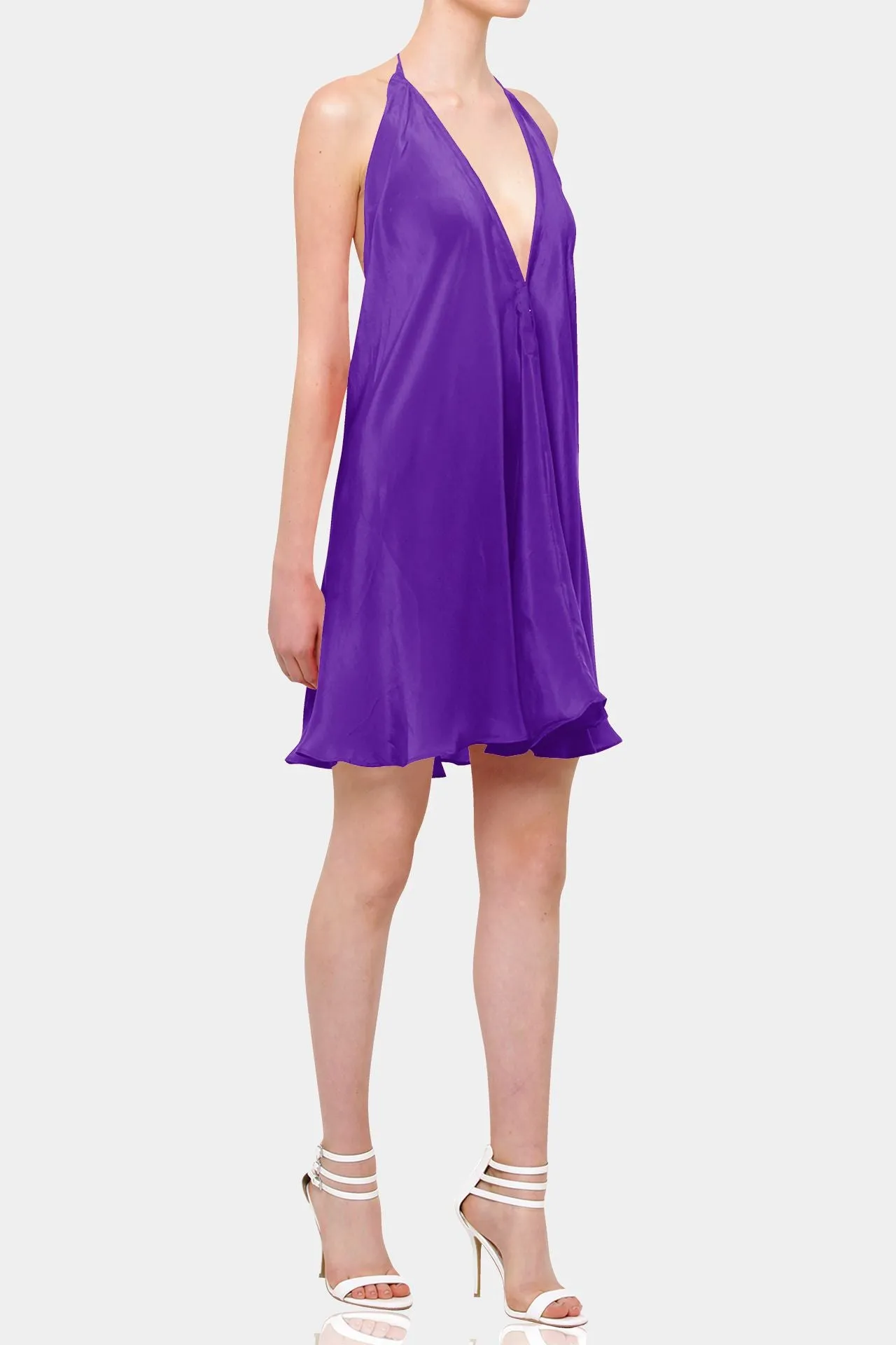 Purple Multiway Short Dress