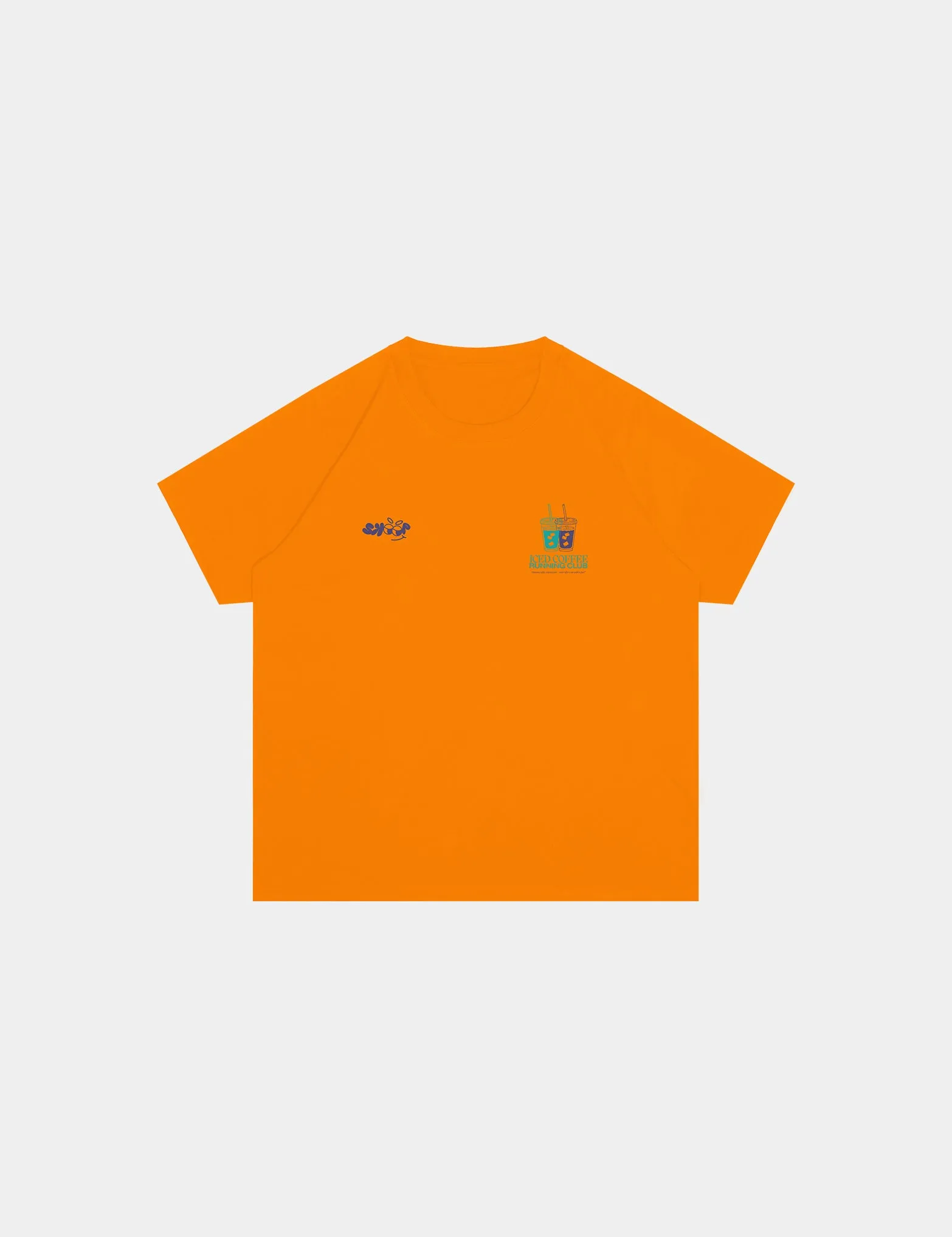 SKOOP® Coffee First Crewneck Shirt Cyber Yellow