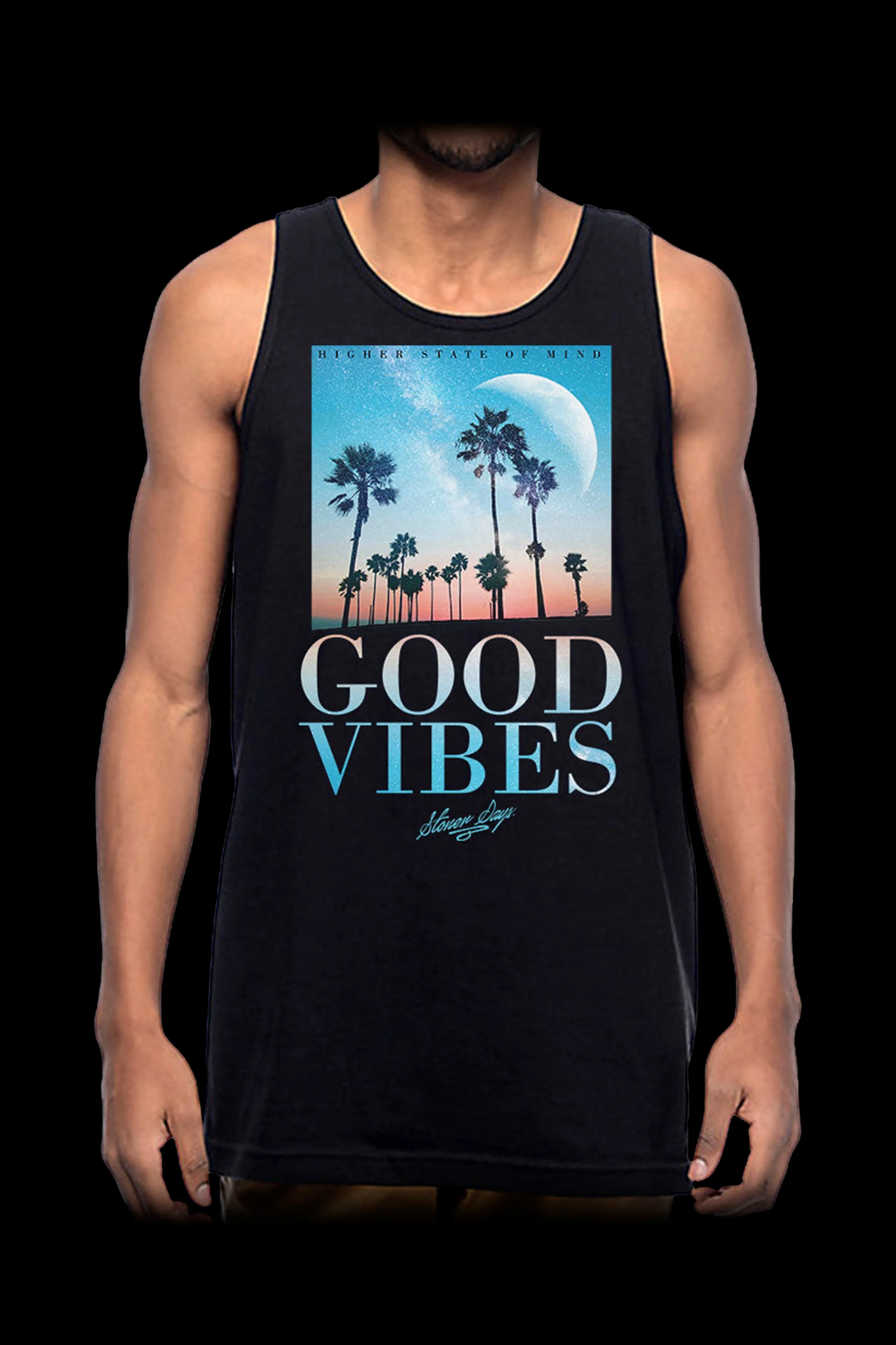 StonerDays Good Vibes Throwback Tank Top
