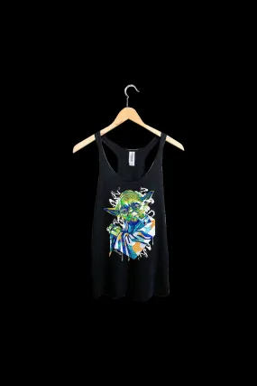 StonerDays Pop Art Jedi Master Racerback Tank Top