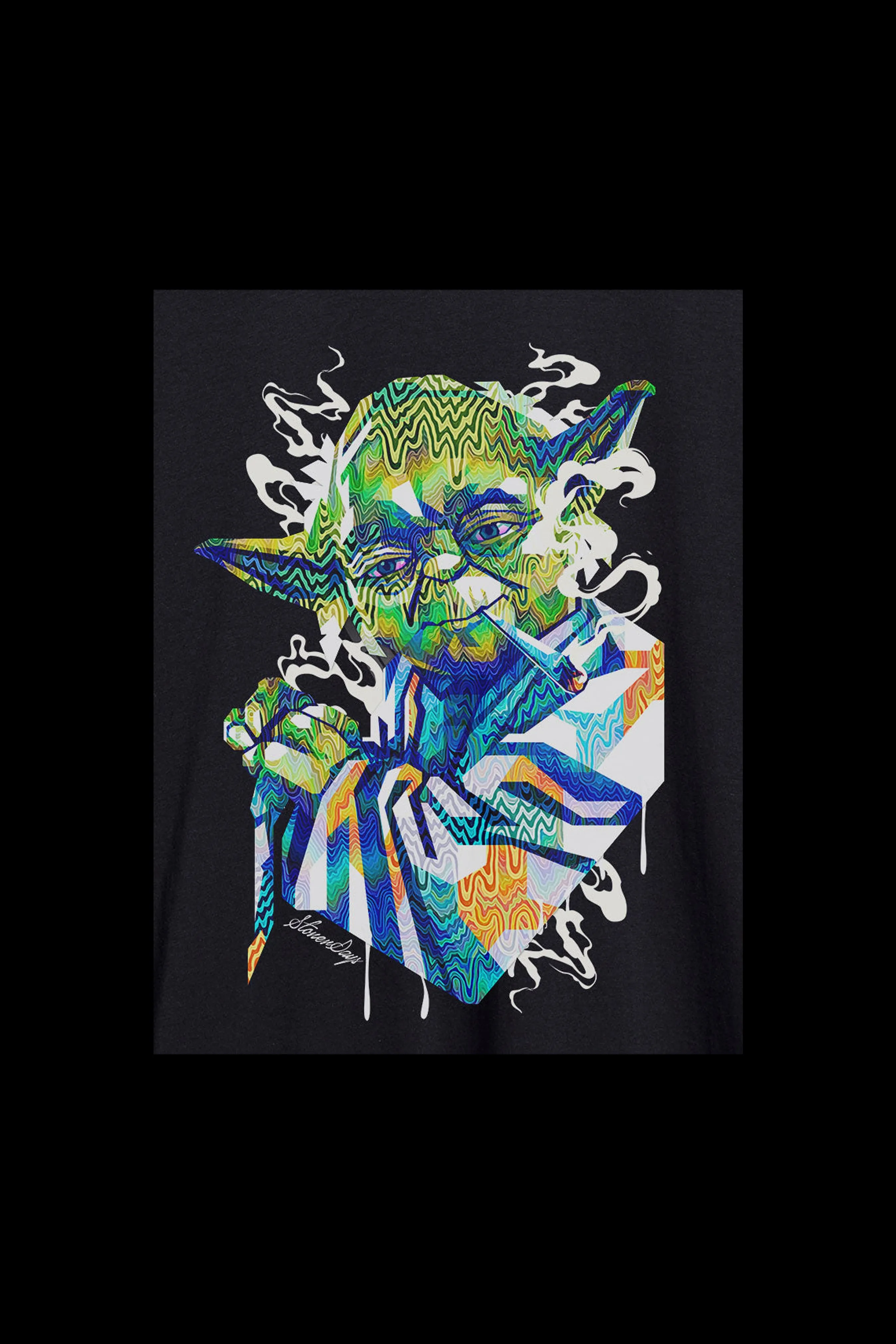 StonerDays Pop Art Jedi Master Racerback Tank Top