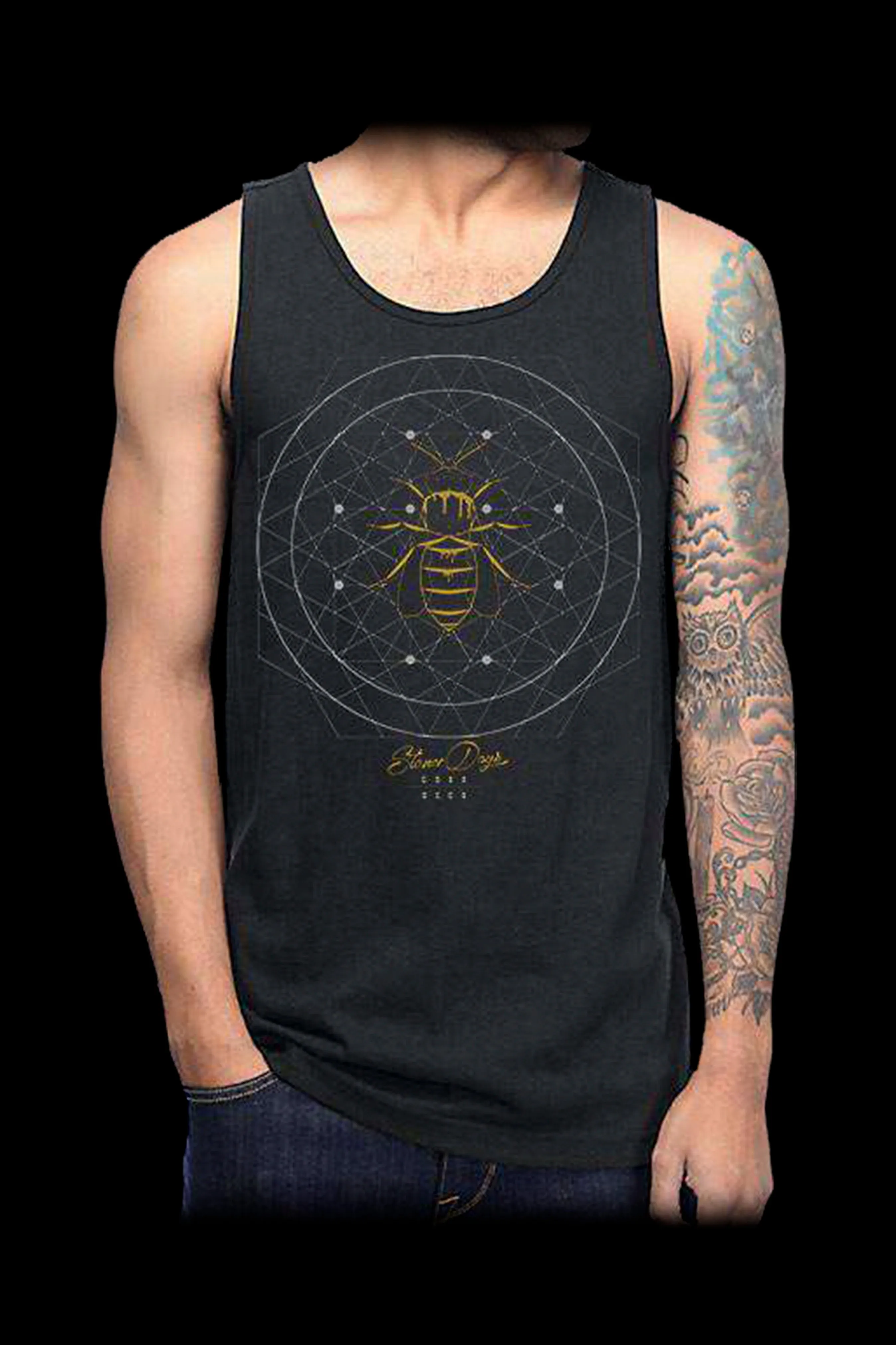 StonerDays Sacred Beeometry Tank Top