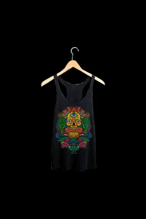 StonerDays Voodoo Mary Janes Spell Racerback Tank Top