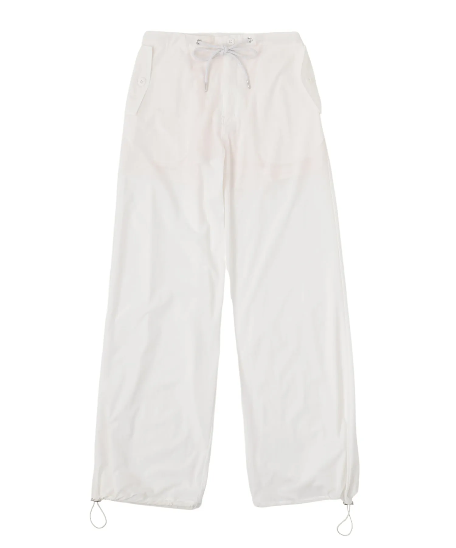 String airy nylon pants