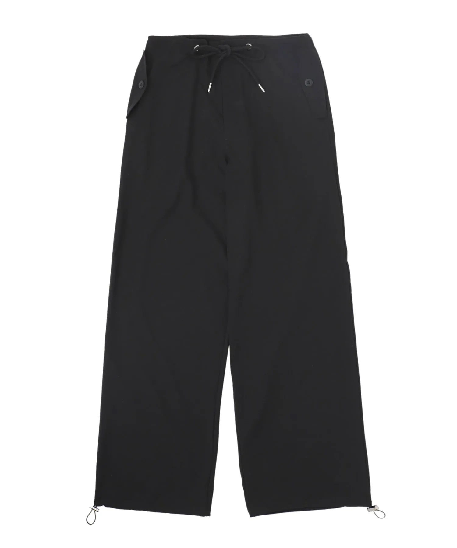 String airy nylon pants