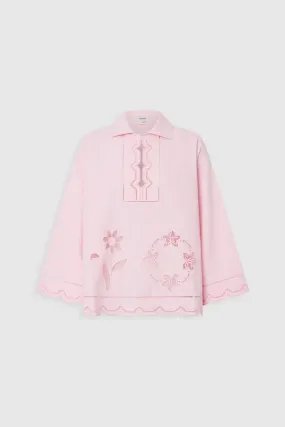 TABLE CLOTH LACE TOP