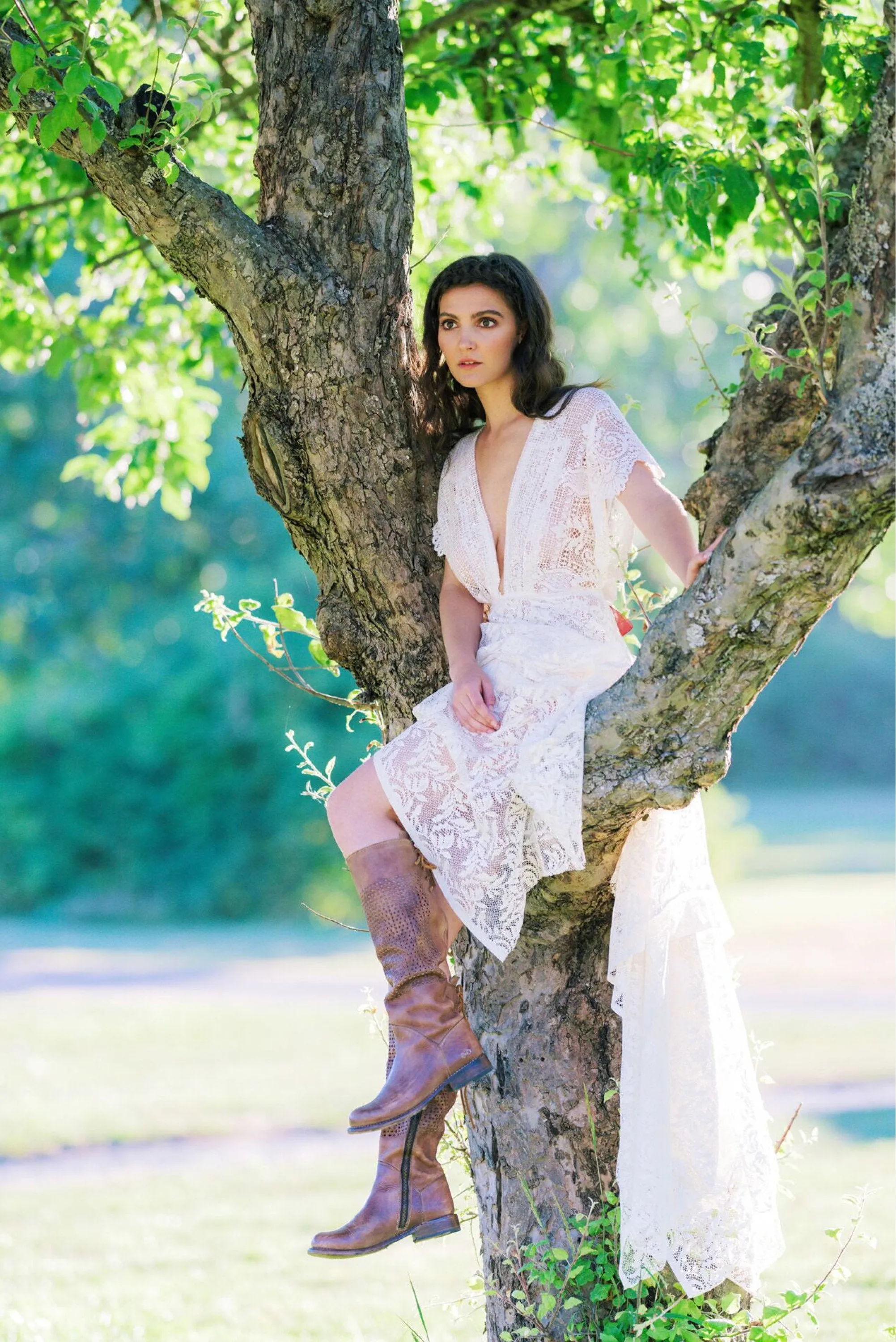 The When Love Walks In Dress available in any size and various lace types