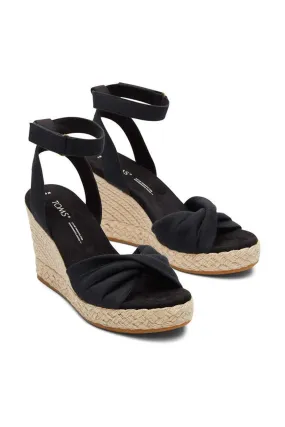 TOMS: Marisela Wedge Sandal - Black