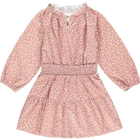 WILLOW DRESS ROSE FLORAL