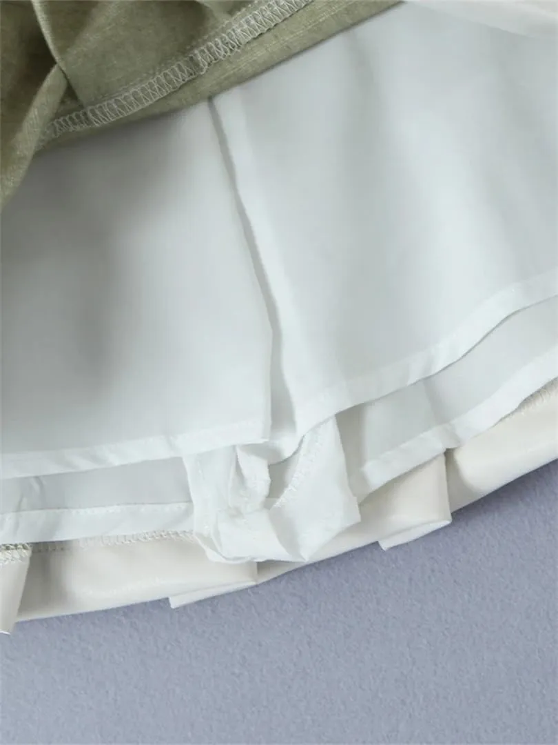 Women Pleated Pu Mini Skirt Sexy Low Waist Super Short Skirts Chic Zipper Slim Skorts
