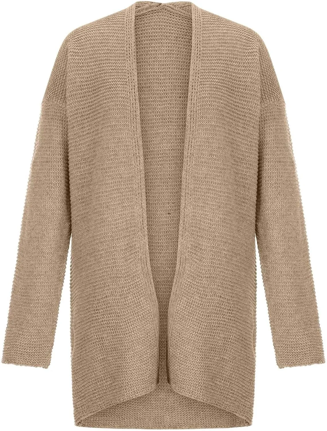 Womens Long Cardigan Sweaters 2022 Fall Oversized Slouchy Knit Chunky Open Front Sweater Coat Cozy Soft Outerwear