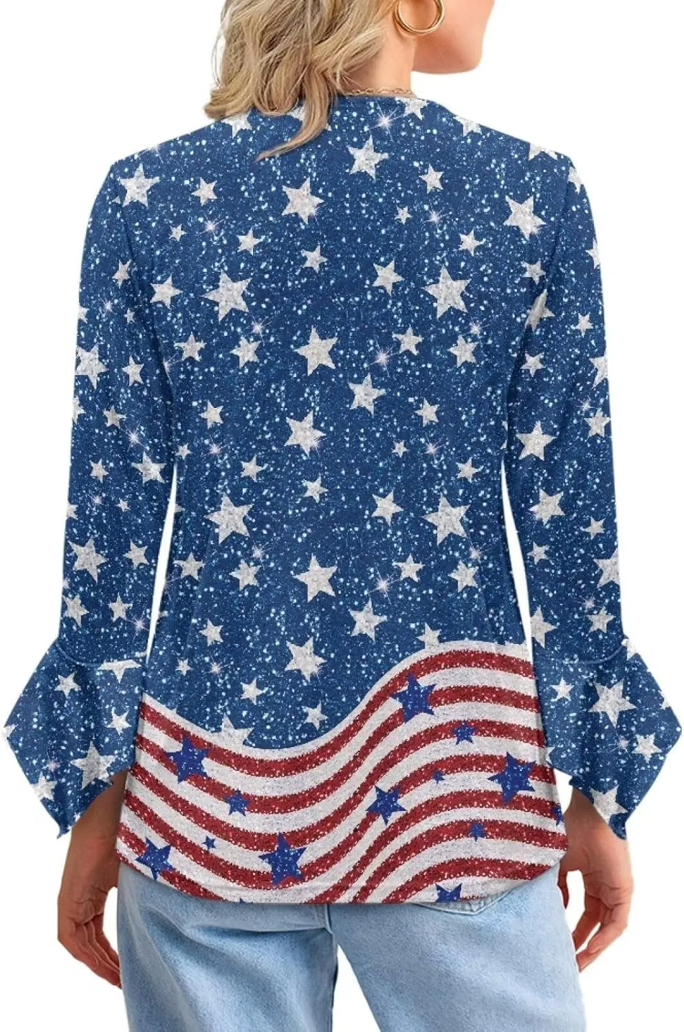 Women's Long Sleeve Button Down T-Shirt Athletic Blouse Breathable Slim Dressy Plus Size Top