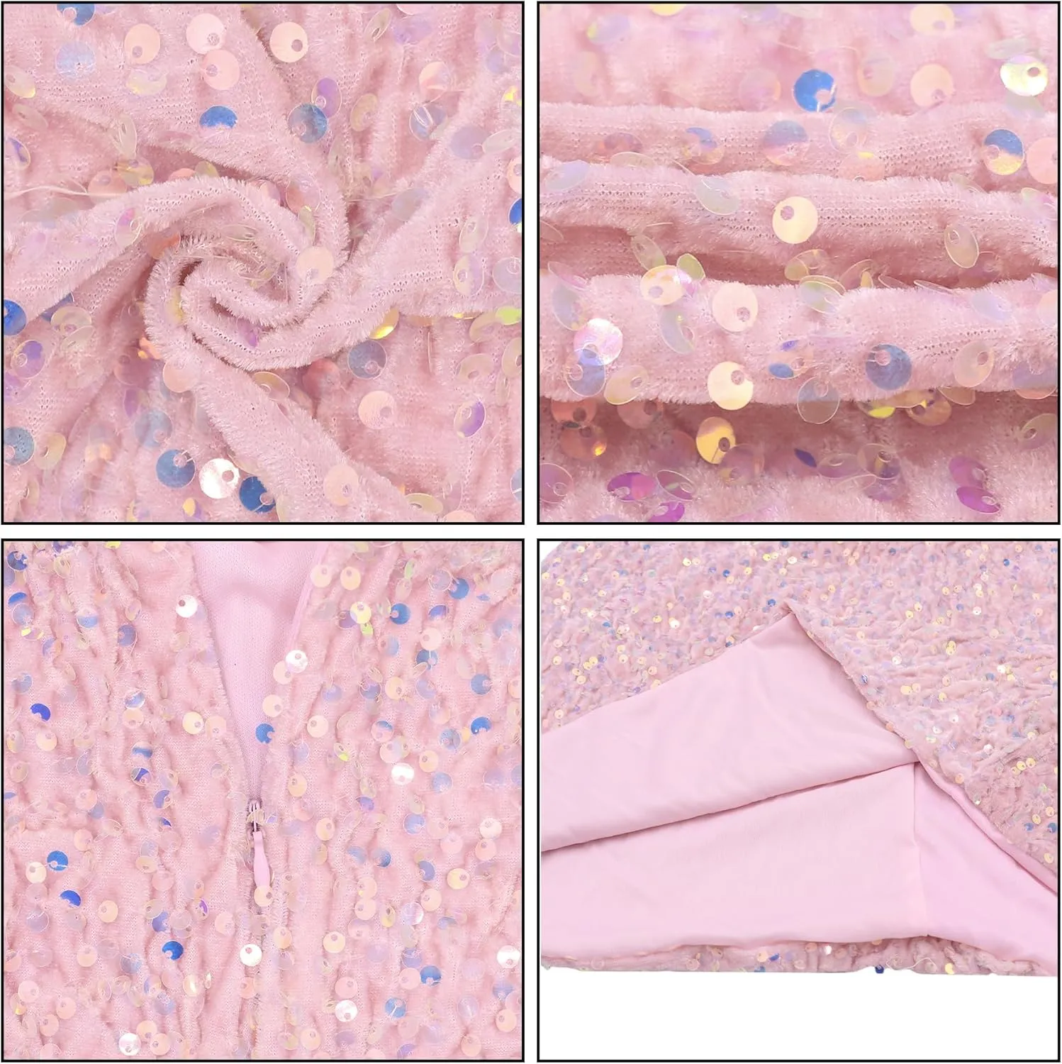 Women's Sequin Bodycon Mini Dress Sparkly Dress Sexy Criss Cross Open Back Short Dress